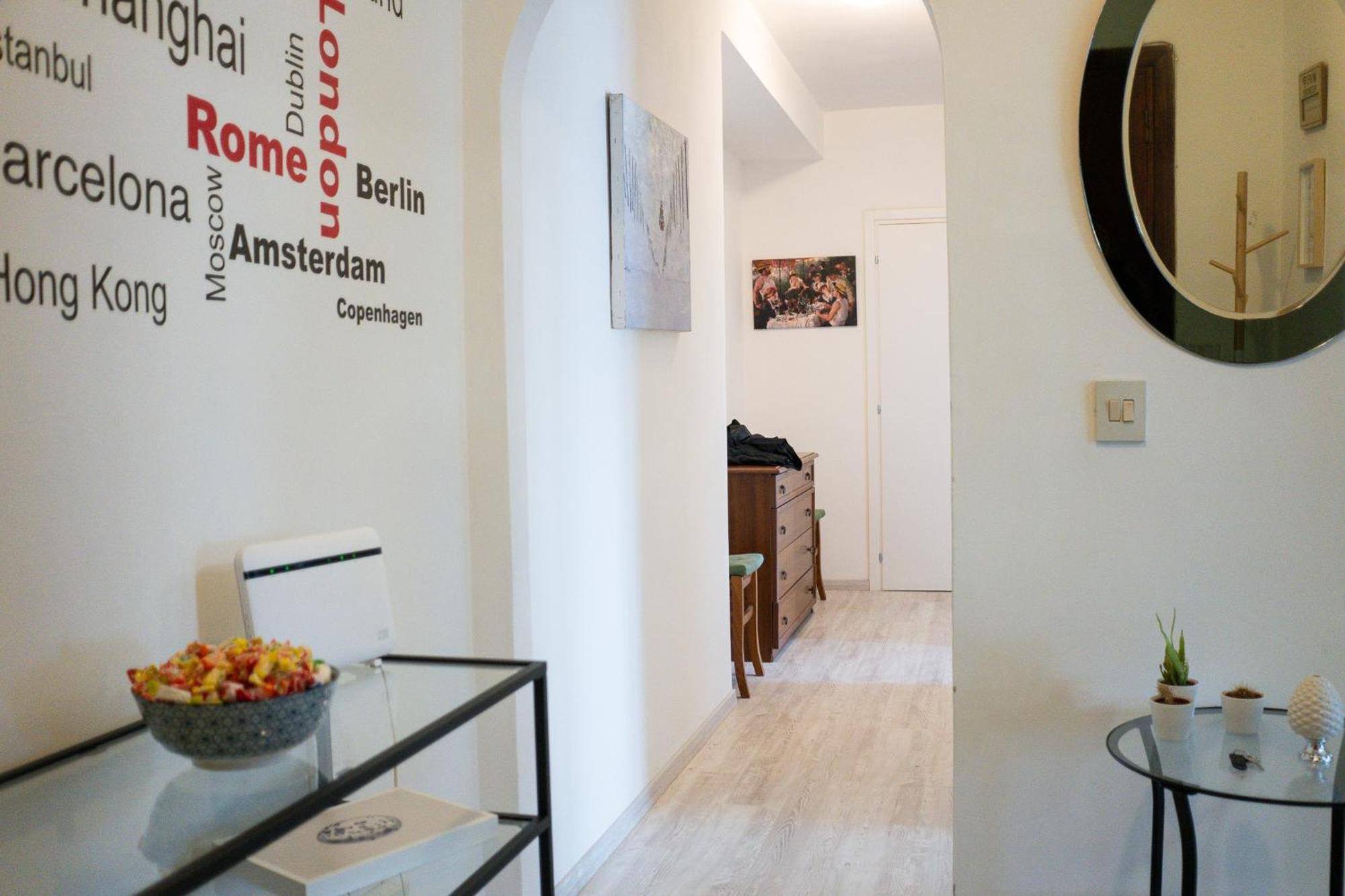 Nonna Pina Guest House Moderno Appartamento Vicino Metro AWifi,Netflix Рим Экстерьер фото